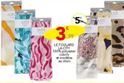 Stokomani Le foulard la city 100% polyester offre