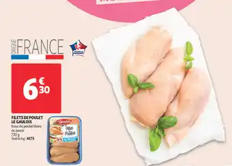 Auchan Supermarché Filets de poulet le gaulois offre