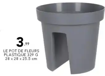 Stokomani Le pot de fleurs plastique offre