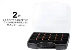 Stokomani La boîte range vis à compartiments offre