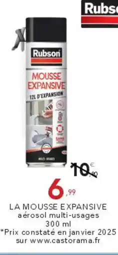 Stokomani RUBSON La mousse expansive offre