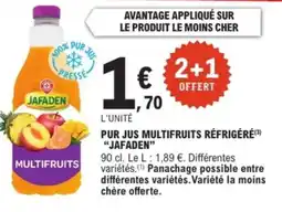 E.Leclerc Express "JAFADEN" Pur jus multifruits réfrigéré offre