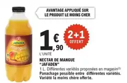 E.Leclerc Express "JAFADEN" Nectar de mangue offre