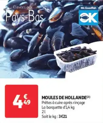 Auchan Supermarché Moules de hollande offre