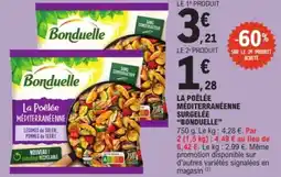 E.Leclerc Express “BONDUELLE” La poêlée méditerranéenne surgelée offre