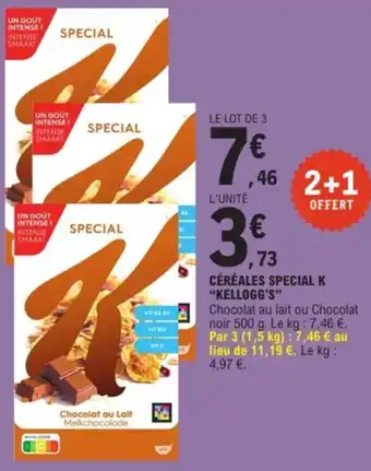 E.Leclerc Express “KELLOGG'S" Céréales special k offre