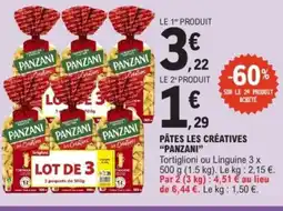 E.Leclerc Express "PANZANI❞ Pâtes les créatives offre