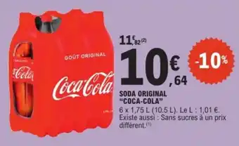 E.Leclerc Express "COCA-COLA" Soda original offre