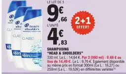 E.Leclerc Express “HEAD & SHOULDERS” Shampooing offre