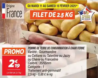 Netto Pomme de terre de consommation à chair ferme offre