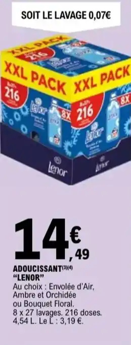 E.Leclerc "LENOR" Adoucissant offre