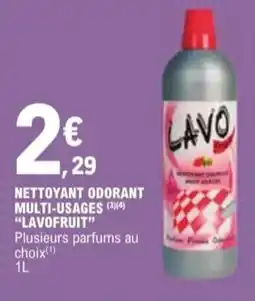 E.Leclerc "LAVOFRUIT" Nettoyant odorant multi-usages offre