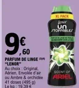 E.Leclerc "LENOR" Parfum de linge offre