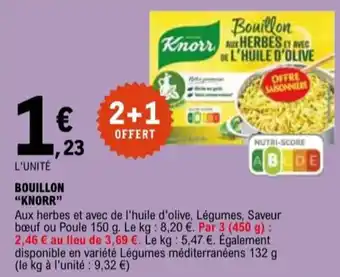 E.Leclerc "KNORR❞ Bouillon offre