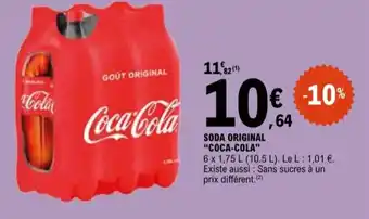 E.Leclerc "COCA-COLA❞ Soda original offre