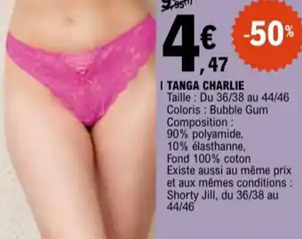 E.Leclerc Tanga charlie offre