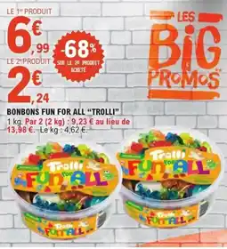 E.Leclerc "TROLLI" Bonbons fun for all offre