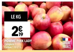 Supeco Pomme pink lady offre