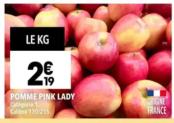 Supeco Pomme pink lady offre