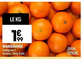 Supeco Mandarine offre