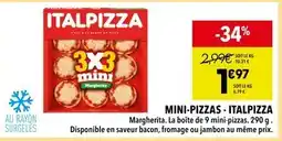 Supeco ITALPIZZA Mini-pizzas offre