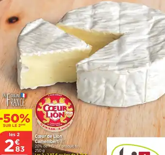 Bi1 COEUR LION Camembert offre