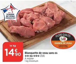 Bi1 Blanquette de veau sans os offre