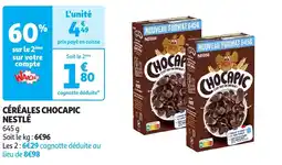 Auchan Nestle céréales chocapic offre