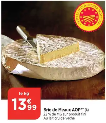 Bi1 Brie de Meaux AOP offre