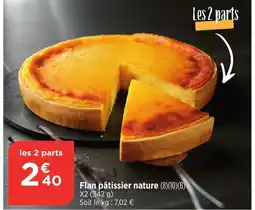 Bi1 Flan pâtissier nature offre