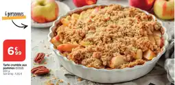 Bi1 Tarte crumble aux pommes offre