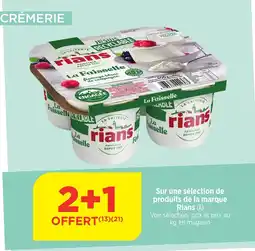 Bi1 RIANS Sur une sélection de produits de la marque offre