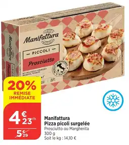 Bi1 MANIFATTURA Pizza picoli surgelée offre