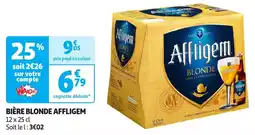 Auchan Affligem bière blonde offre