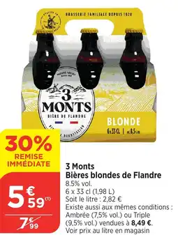 Bi1 Bières blondes de Flandre offre