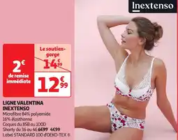 Auchan Inextenso ligne valentina offre