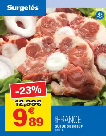 Leader Price Queue de boeuf offre