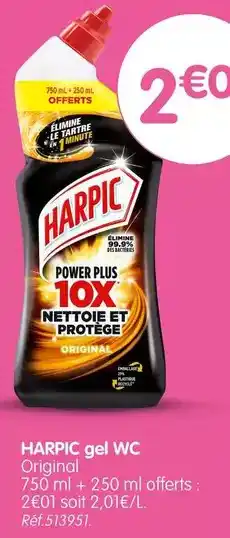 b&m Harpic - gel wc offre