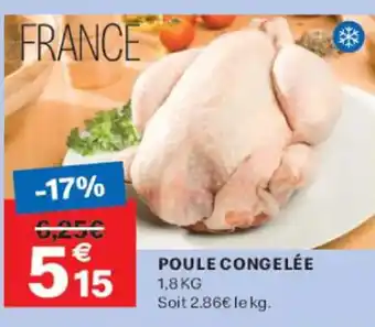 Leader Price Poule congelée offre