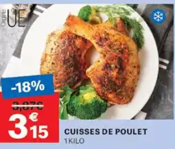 Leader Price Cuisses de poulet offre