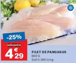 Leader Price Filet de pangasus offre