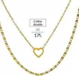 Auchan Collier double offre