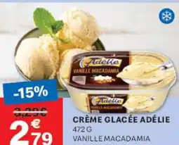 Leader Price Crème glacée adélie offre