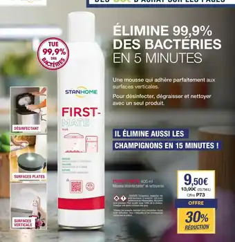 Stanhome Stanhome - il élimine aussi les champignons en 15 minutes offre