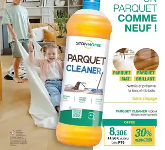 Stanhome Stanhome - parquet cleaner offre