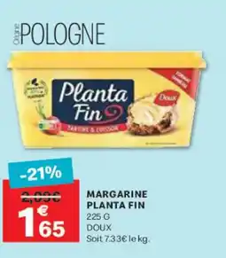 Leader Price PLANTA FIN Margarine offre