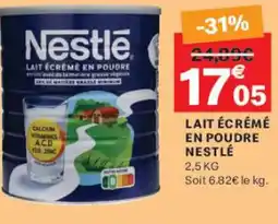 Leader Price NESTLÉ Lait écrémé en poudre offre