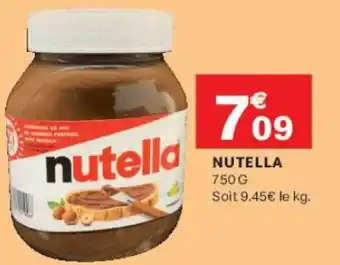 Leader Price NUTELLA offre