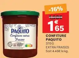 Leader Price PAQUITO Confiture offre