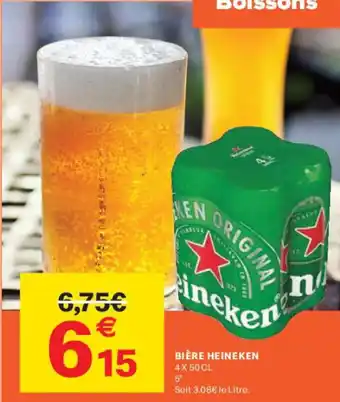 Leader Price HEINEKEN Bière offre